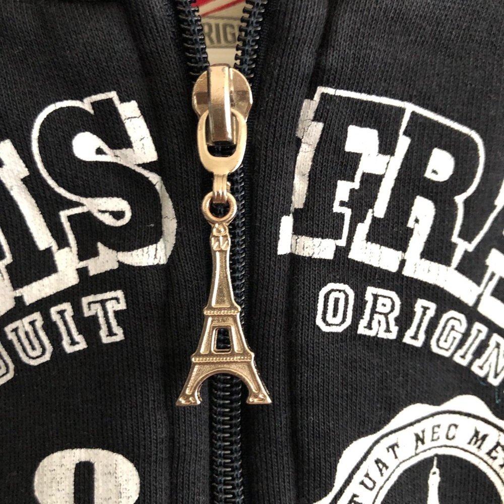 Paris France hoodie size 5/6 - Picture 3 of 4